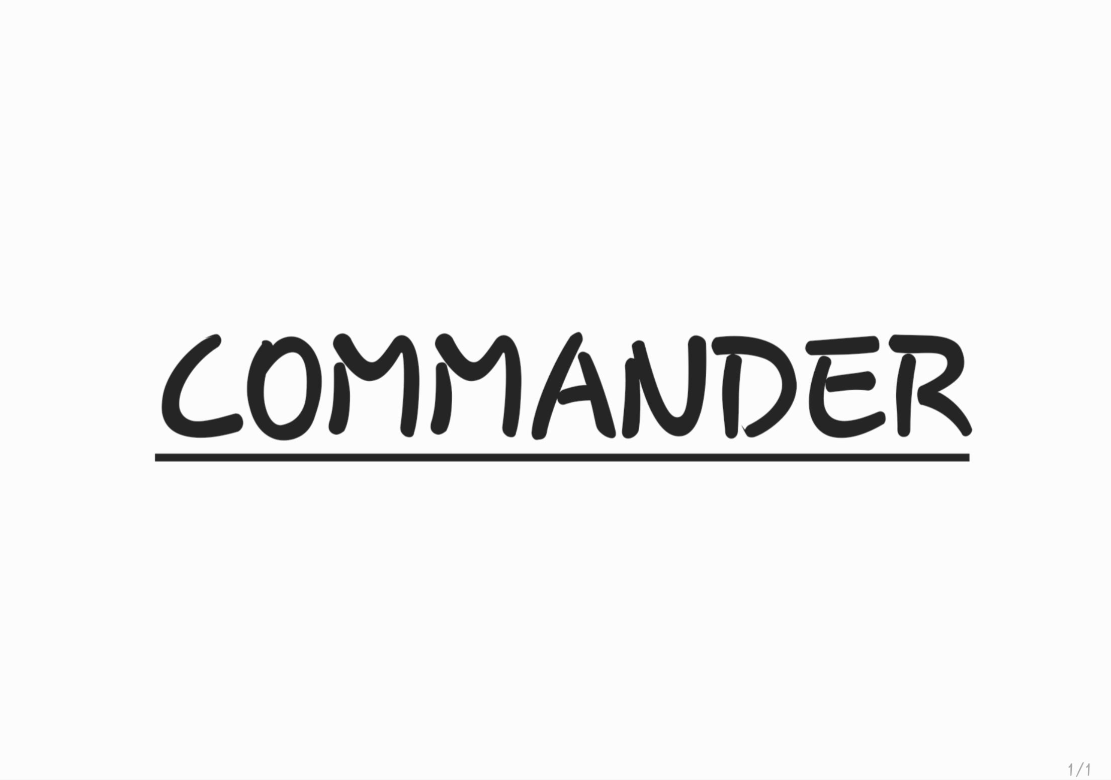 COMMANDER: 30-Second Creative Catalyst (Audio Download)